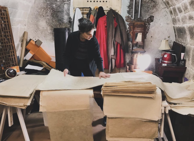 Expats in Paris: Elizabeth Briel and the Art of Paper-Making